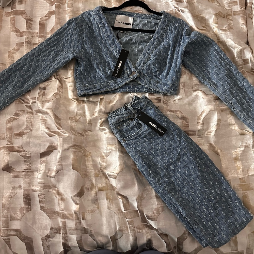 Two piece denim set - Picture 3 of 5